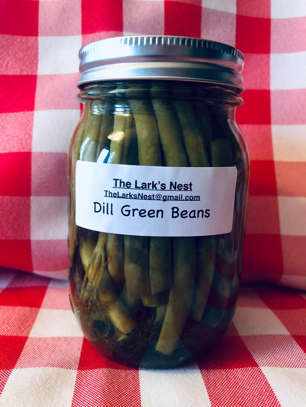 Pickled Dill Green Beans